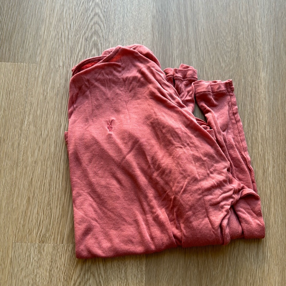 Allsaints Rita Francesco Semi Sheer Oversized Fit Tee, Size Small